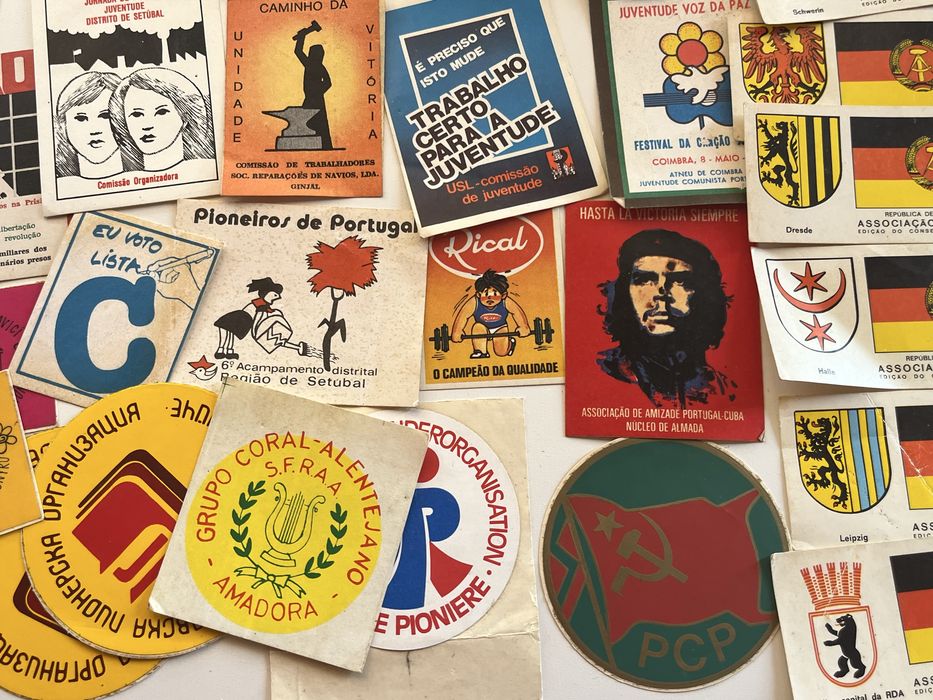 83 Autocolantes Anos 70/80: PCP, APU, etc