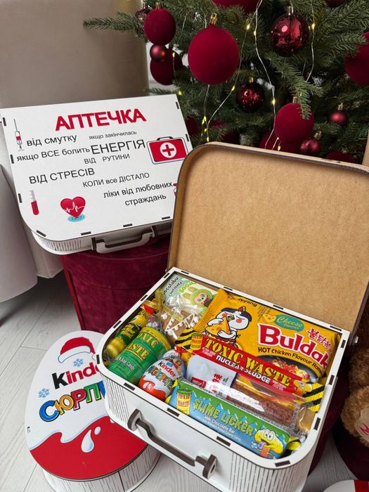 ‼️КРАЩА ЦІНА‼️Подарунок від Святого Миколая/Подарунковий бокс солодощі