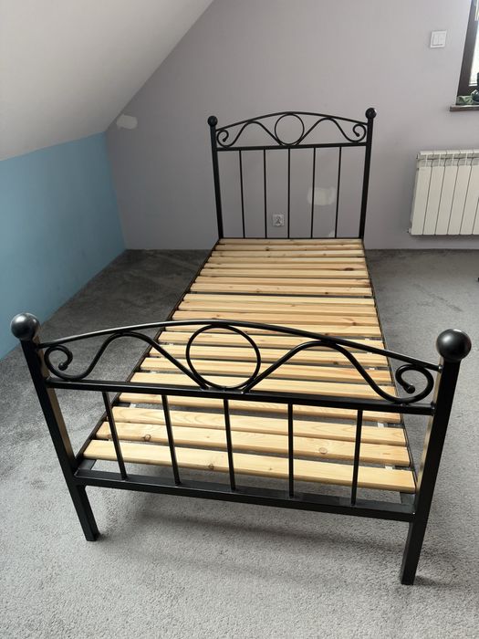 Łóżko metalowe 90x200