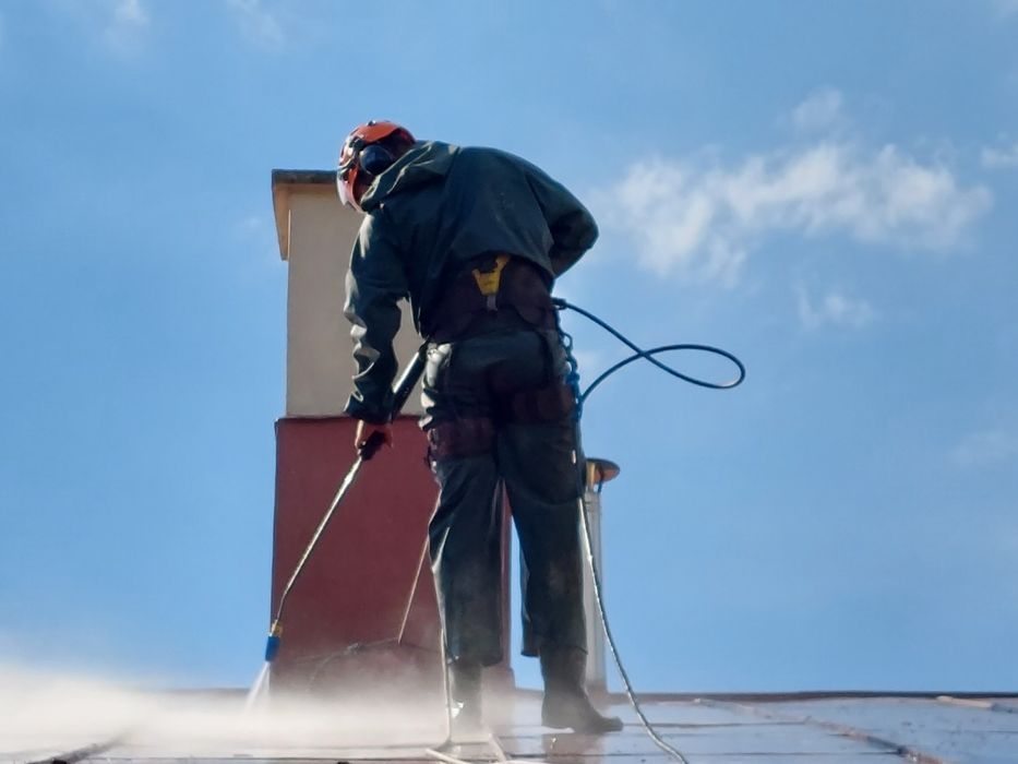 MALOWANIE DACHÓW mycie i malowanie elewacji kostki brukowej