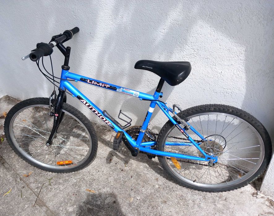Rower górski AUTHOR 24 cali Osprzęt Shimano 18 biegów Rama stal 15” po przeglądzie
