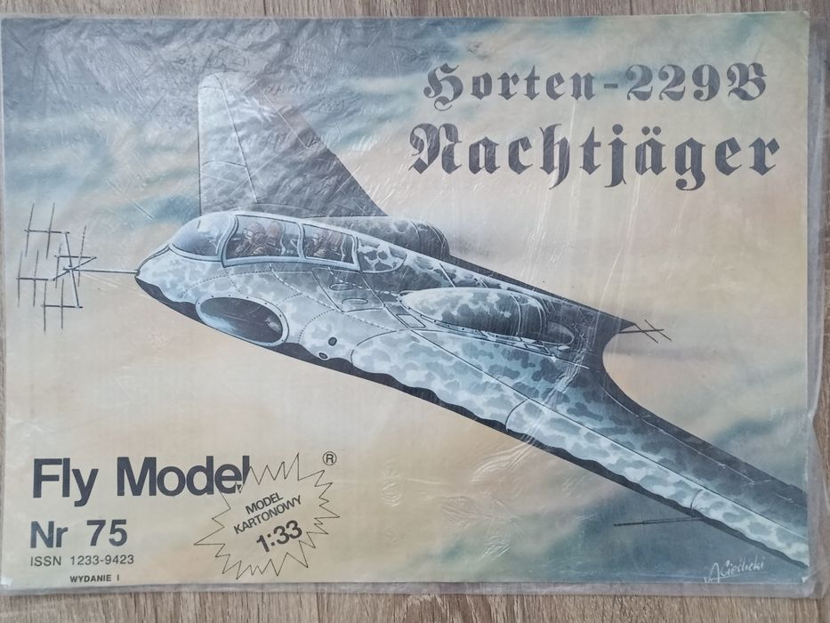 Horten 229B  Nachtjager 1:33 ,  Fly model nr 75