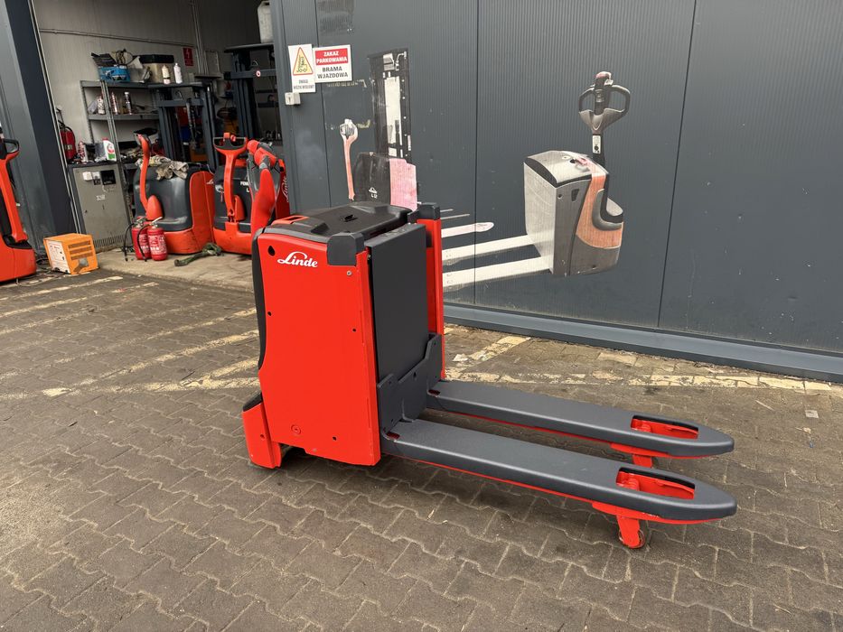 Paleciak elektryczny  Linde T 16 L 2016  r 70 cm 800 kg wózek Linde