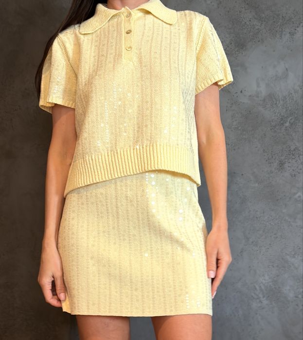 Костюм zara з пайетками