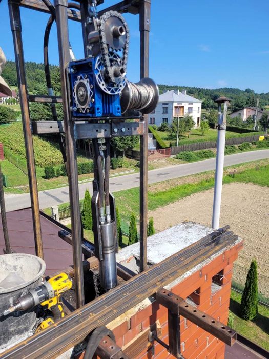 Rozwiercanie frezowanie kominów diamentowo-montaż wkładów kominowych.