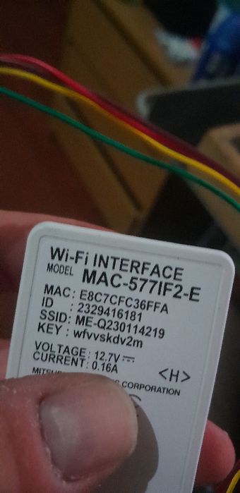 Wi-Fi Ar condicionado Mitsubishi