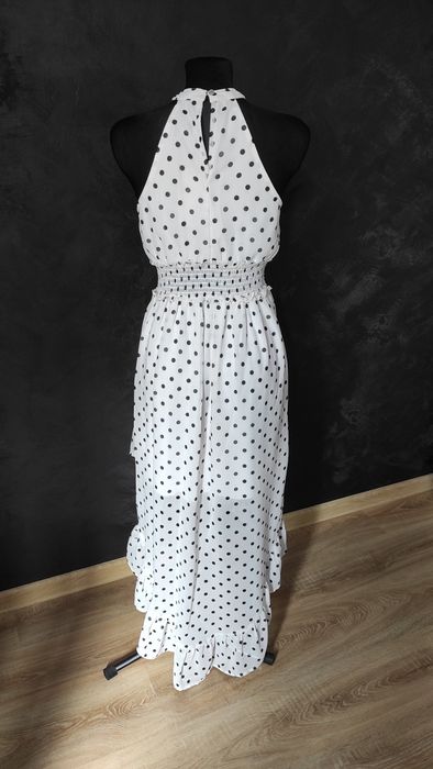 Letnia sukienka w groszki XS