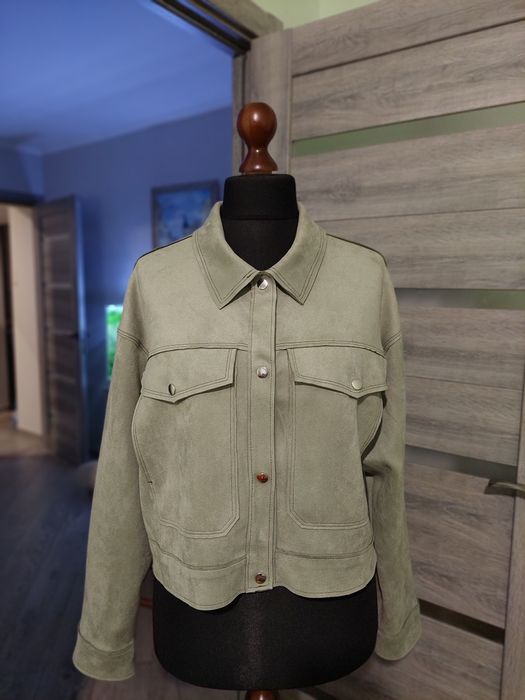 Куртка з еко замші