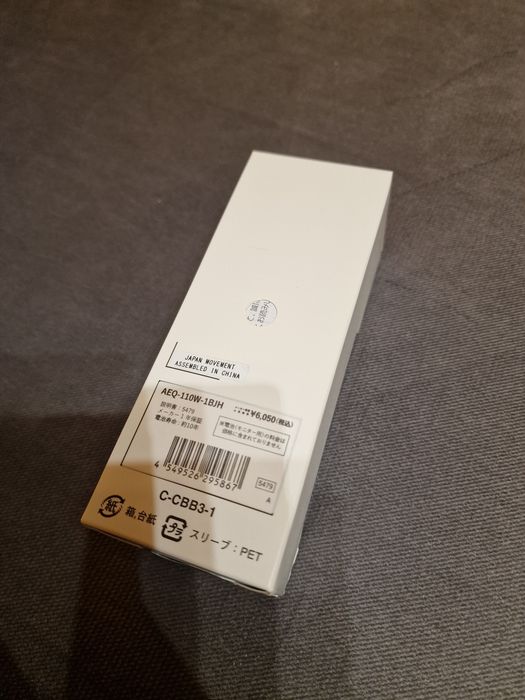 Zegarek Casio AEQ 110W 1BJH Nowy Czarny