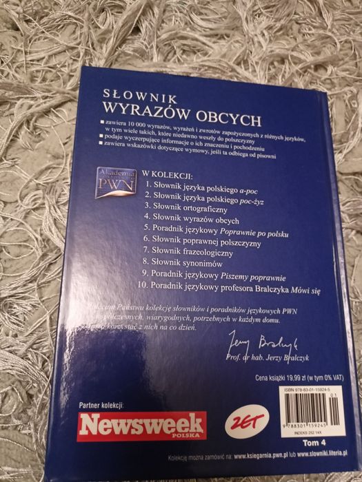 Słownik wyrazów obcych akademia języka polskiego PWN