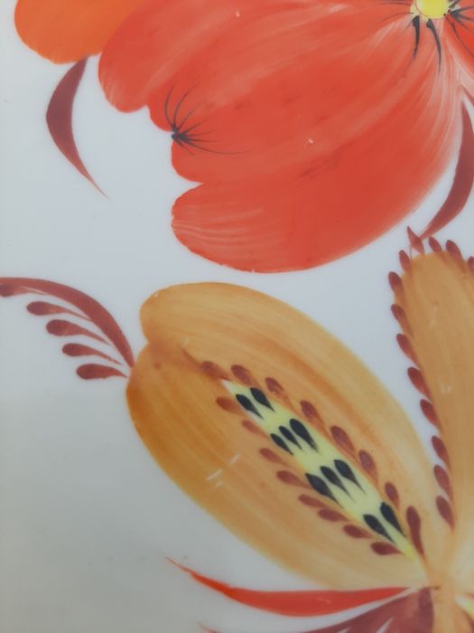 Фарфоровая Настенная Тарелка Барановка Диаметр 25