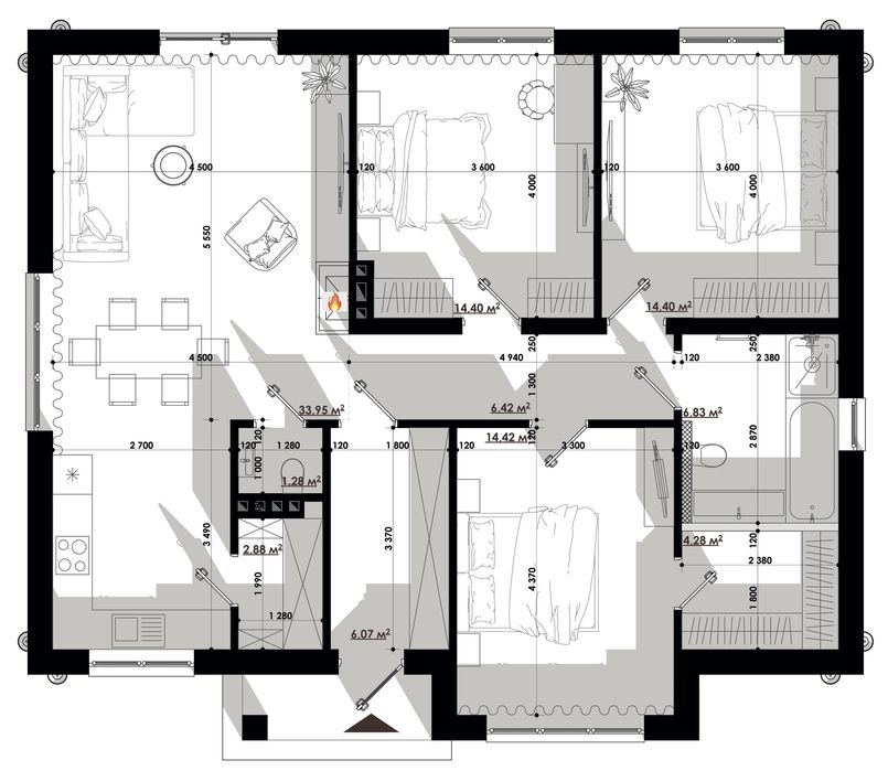 Продаж Американки 105м² 86000$