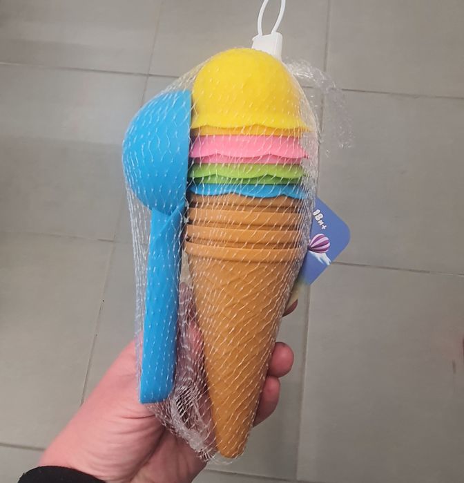 Foremki do piasku robienie lodów