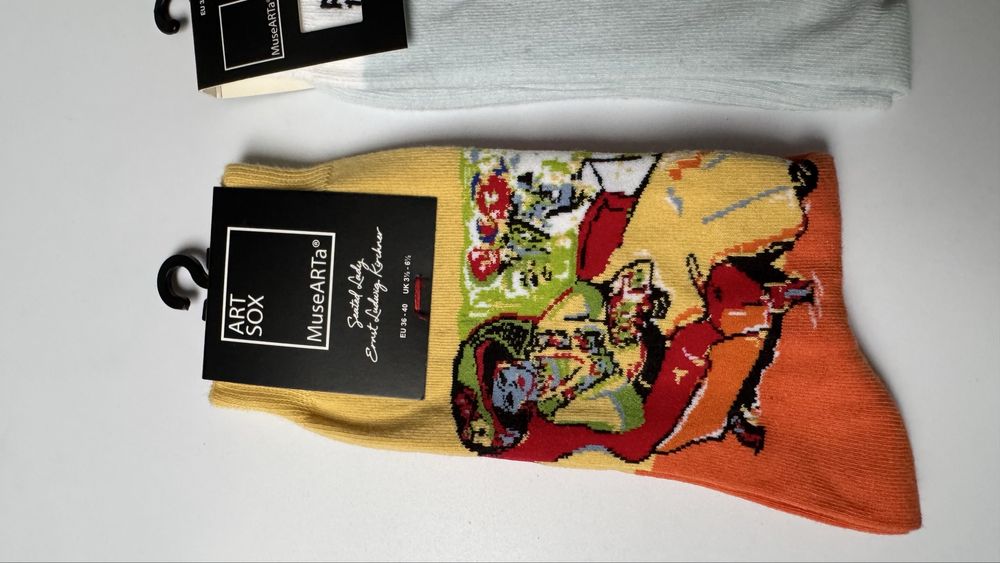 Nowe 3 pary skarpet Musearta 36/43 zestaw na prezent