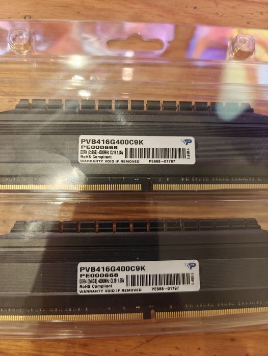 DDR4 RAM Patriot Memory Viper 4 Blackout 16GB 4000MHz 19CL
