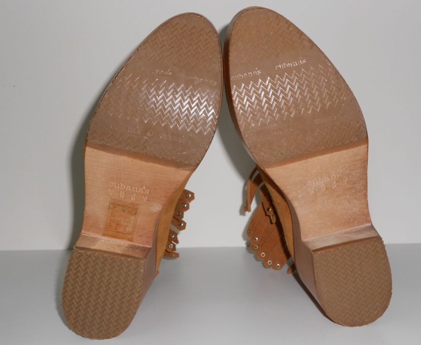 Botas Cubanas camel tamanho 37 38 e 39 - artigo novo de loja