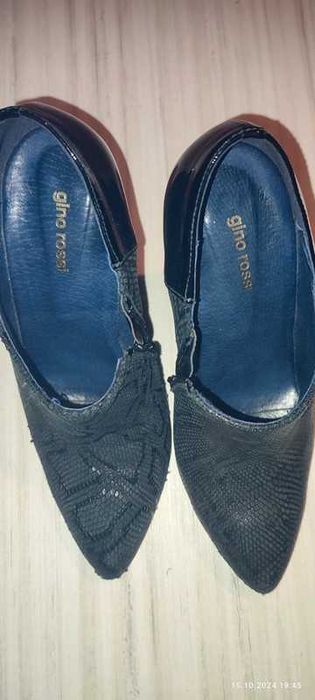 skórzane botki buty rozm. 36 firmy Gino Rossi