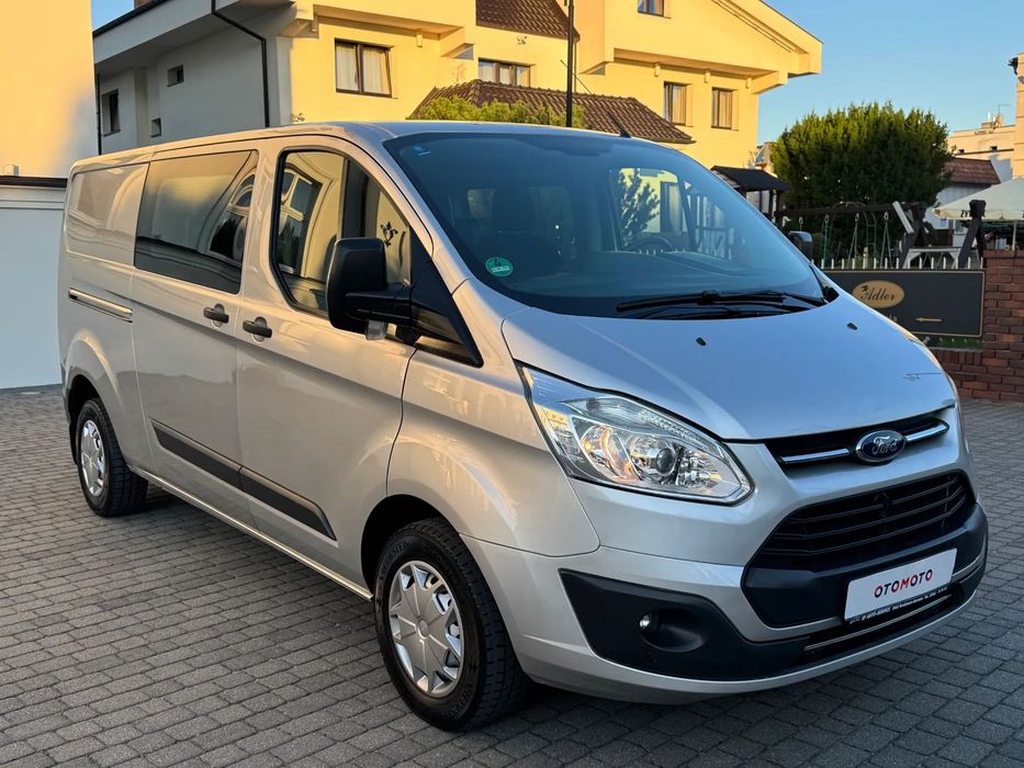 Ford Transit Custom  Ford Transit Custom 2.0Tdci 130km Brygadówka klima navi pdc hak top
