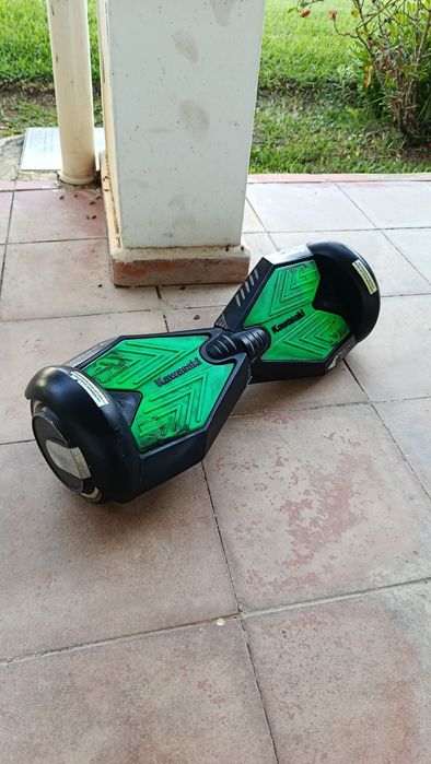 Hover board Kawasaki com carrinho