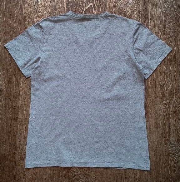 Серая мужская футболка свитшот худи Polo Ralph Lauren размер M