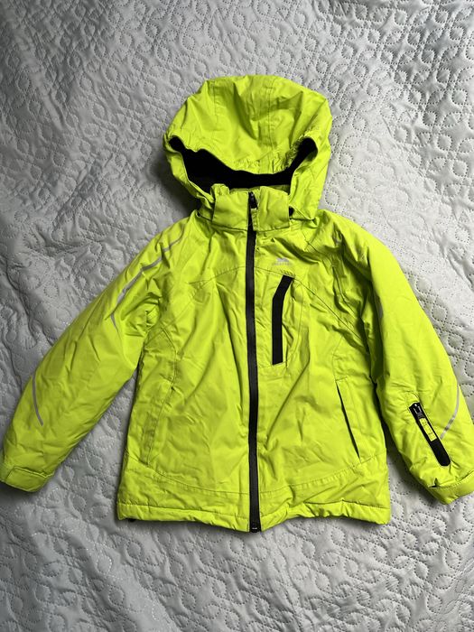 Kurtka trespass z odblaskami neonowa 98-104