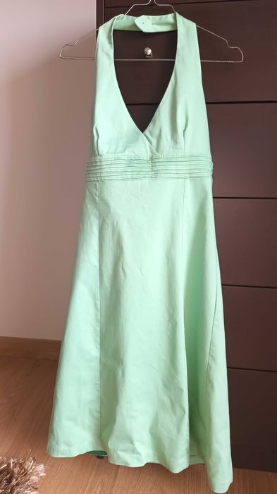 Vestido em verde da Blanco