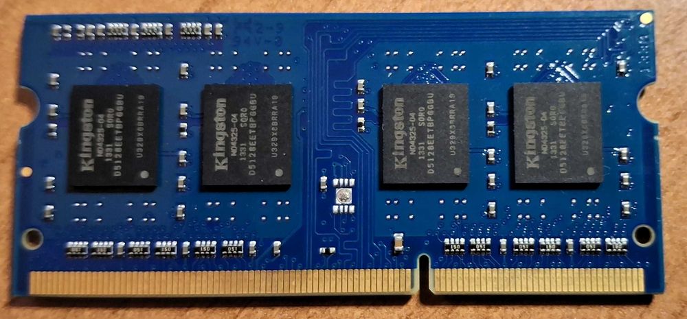 SO-DIMM \ Memória Kingston 4GD - DDR3
