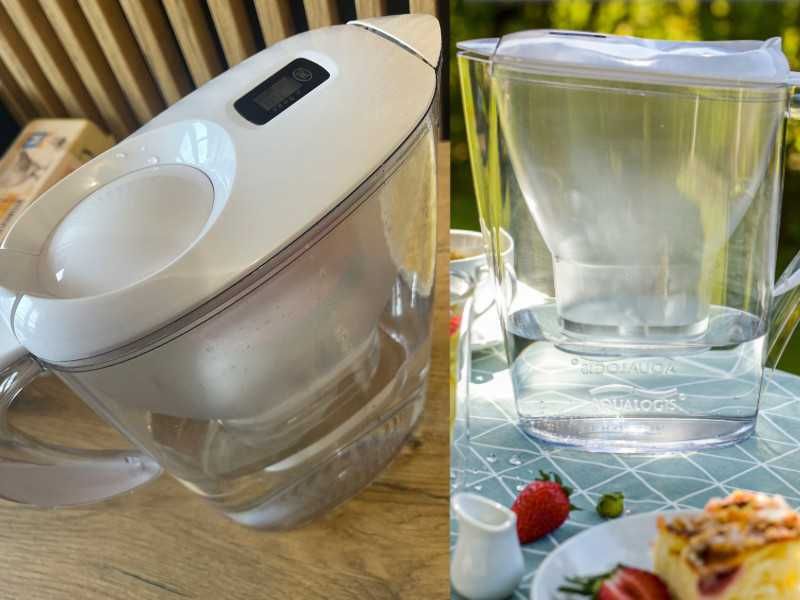 Dzbanek + Filtr Do Wody Z Ekranem Wskazującym Stan Filtru NOWY