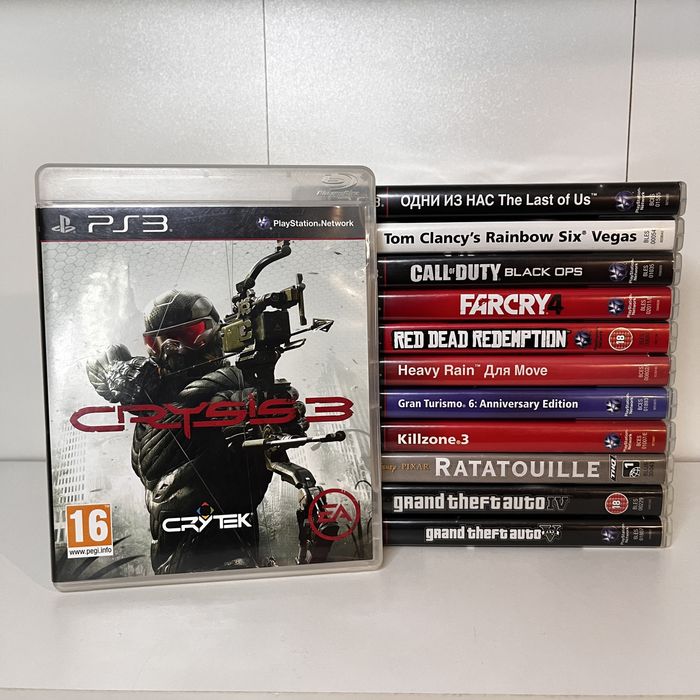 Гра Crysis 3 на PS3 / Playstation 3 / Sony / Диск