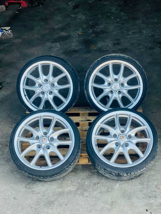 Jantes porsche com conversores para 5x112