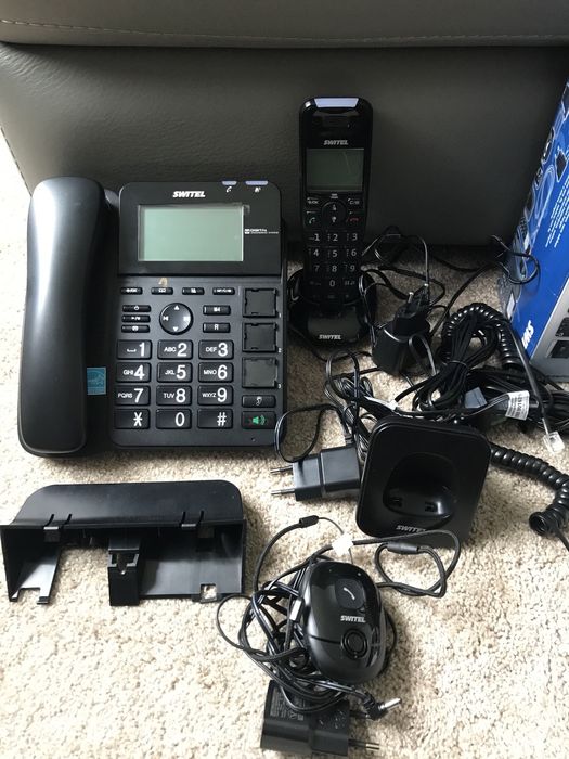 Telefone Switel Crystal DCT NOVO