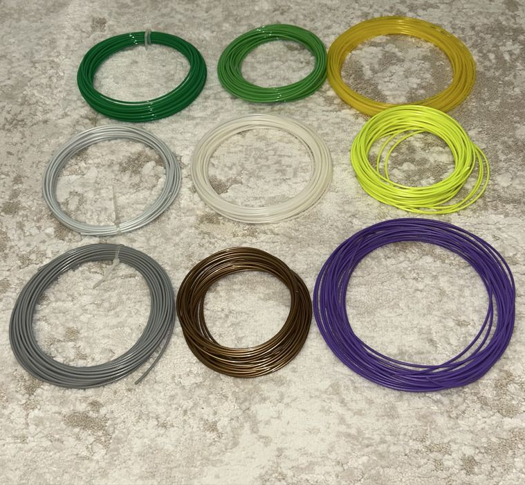 Набір пластикових стержнів для 3D-ручки