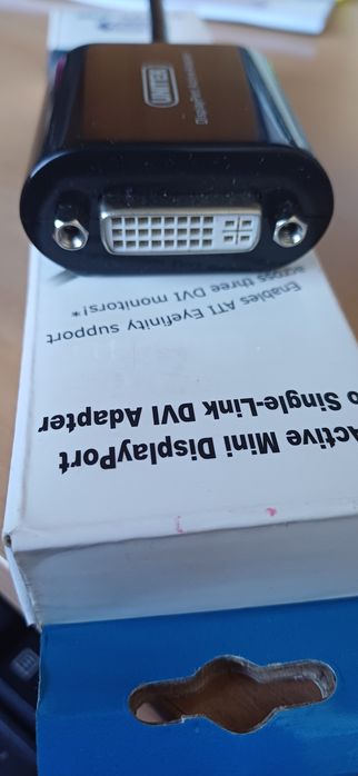 Unitek adapter mini DisplayPort na Dvi-Ż Sapphire