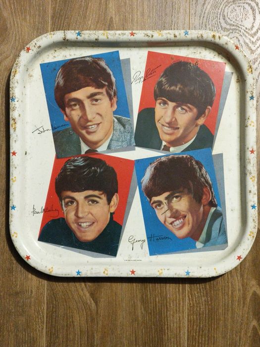 Tabuleiro vintage "Beatles"