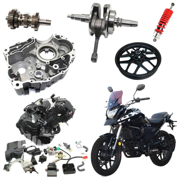 Запчастини для мотоциклів Lifan