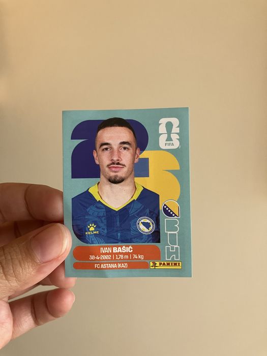 Cromo do Ivan Bašić Mundial 2026