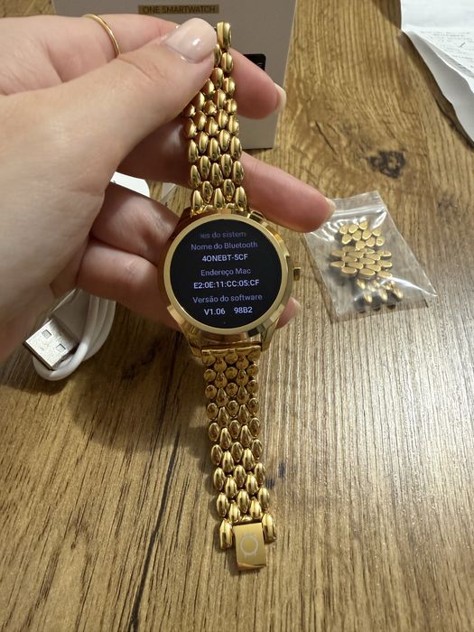 Smartwatch One Mini Gold com garantia