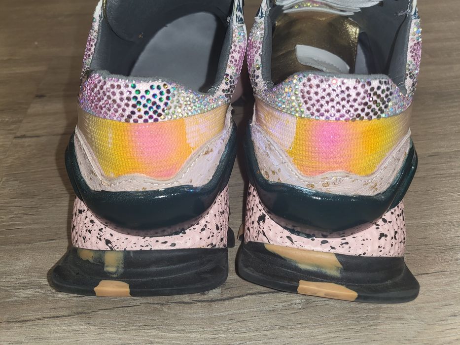 Ténis Exé Rosa brilhantes