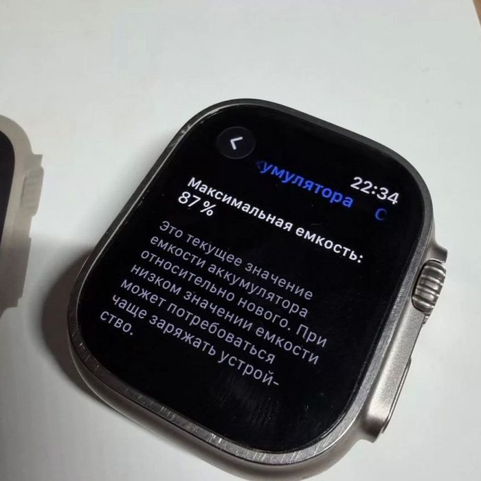 Годинник Apple Watch Ultra 87% батарея. Комплект