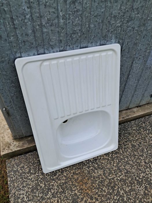 zlew jednokomorowy 80x60