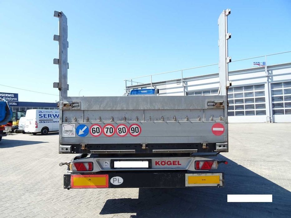 Wynajem naczepy burtówki Koegel S24