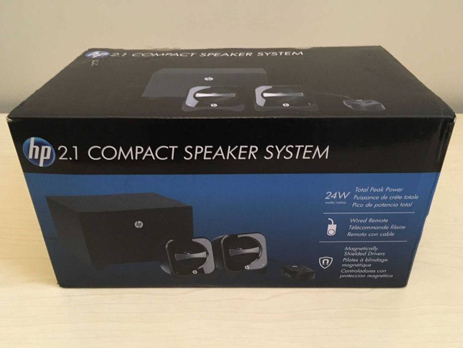 Colunas de Som HP 2.1 Compact Speaker System