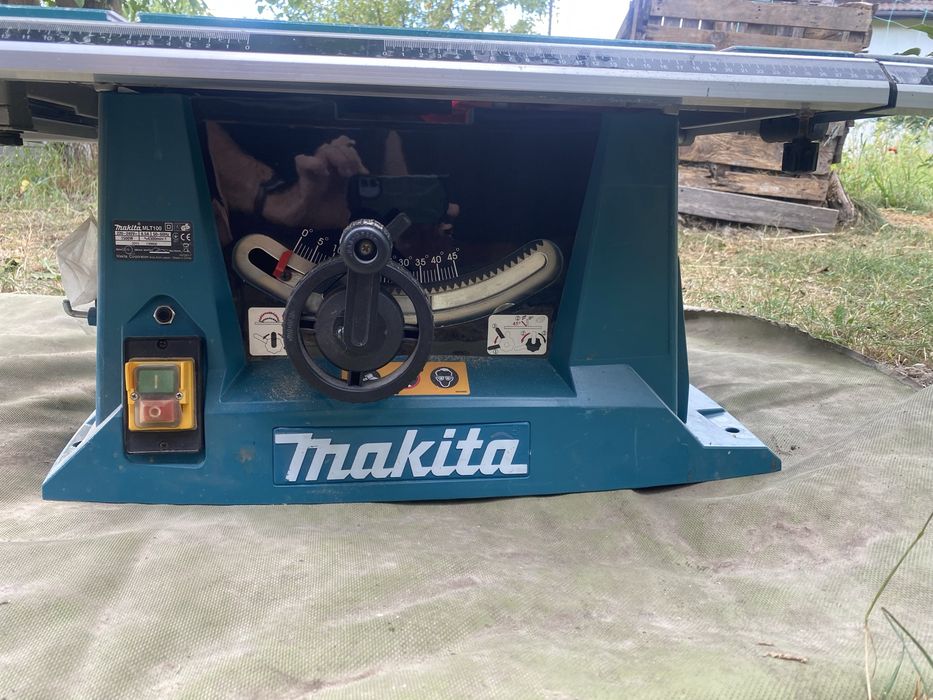 Циркулярна пила Makita MLT100N настільна (Станок, верстак Макіта, Розпилювальний станок)(Циркулярка Макіта)