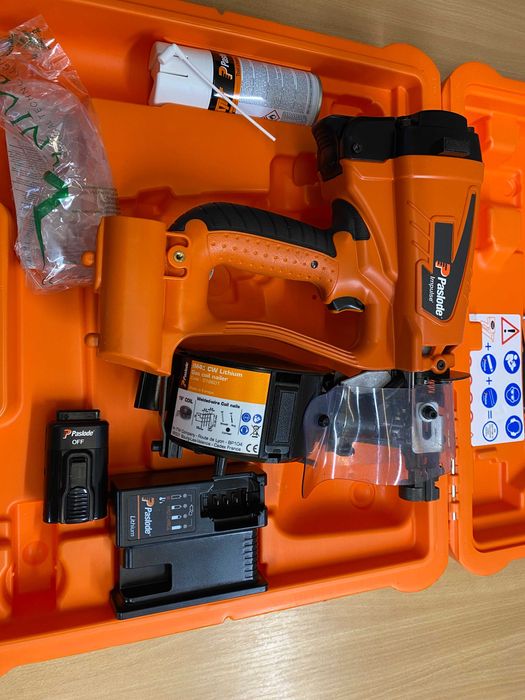 Gwoździarka papiarka PASLODE IM45 CW  automat do asfaltu 22-35 mm