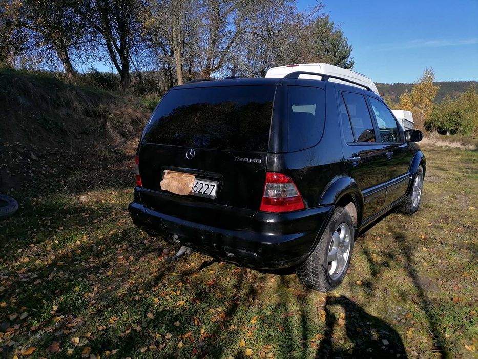 Mercedes ML W 163 400 CDI AMG, Hak 3.5 t Zamiana