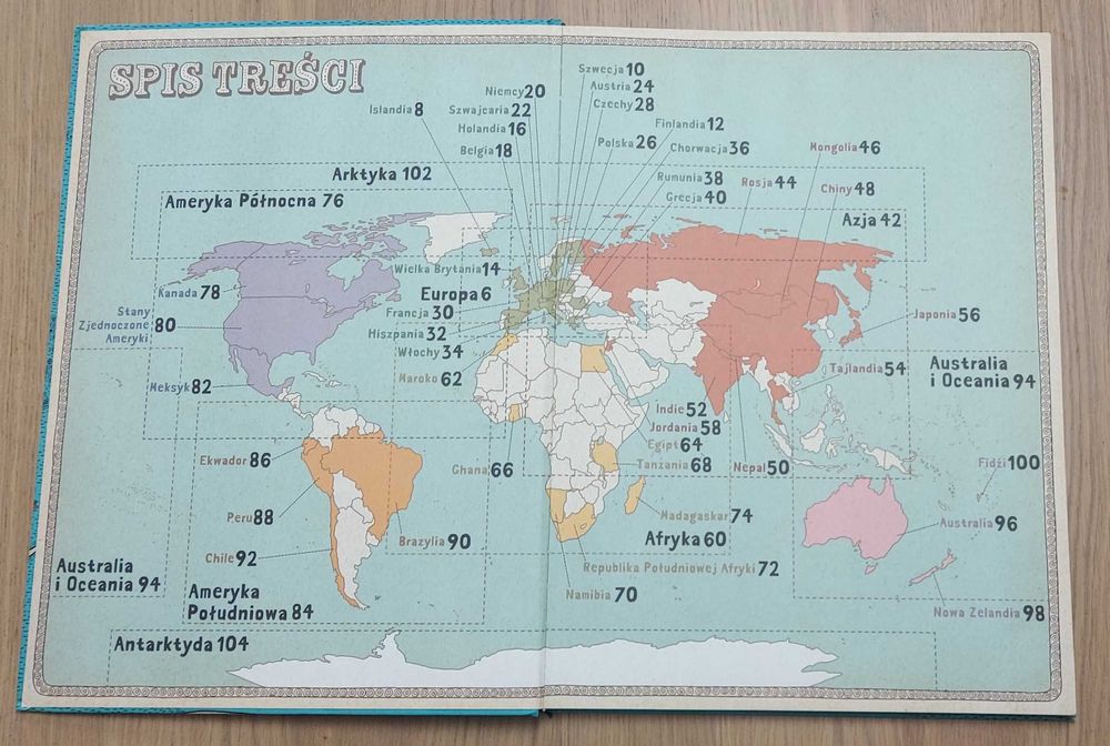 Mapy. Obrazkowa podróż po lądach, morzach i kulturach świata.