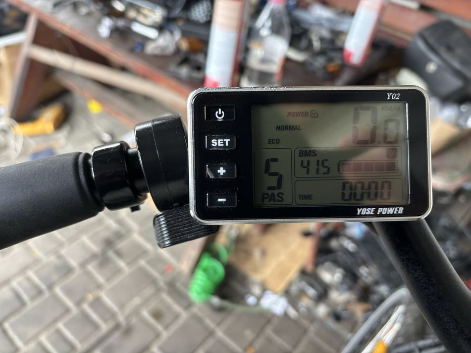 Електро велосипед Электро велосипед BOCAS как Новый Газ Ручка Комплект