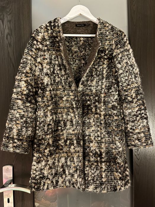 Massimo Dutti płaszczyk , kardigan S/M