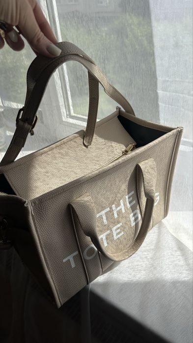Сумка tote бежева