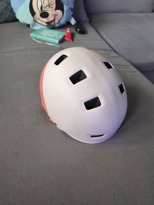Kask dziecięcy btwin XS różowy - orzeszek
